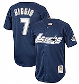 Men's Houston Astros #7 Craig Biggio Navy 1994 Stitched Jersey Dzhi,baseball caps,new era cap wholesale,wholesale hats